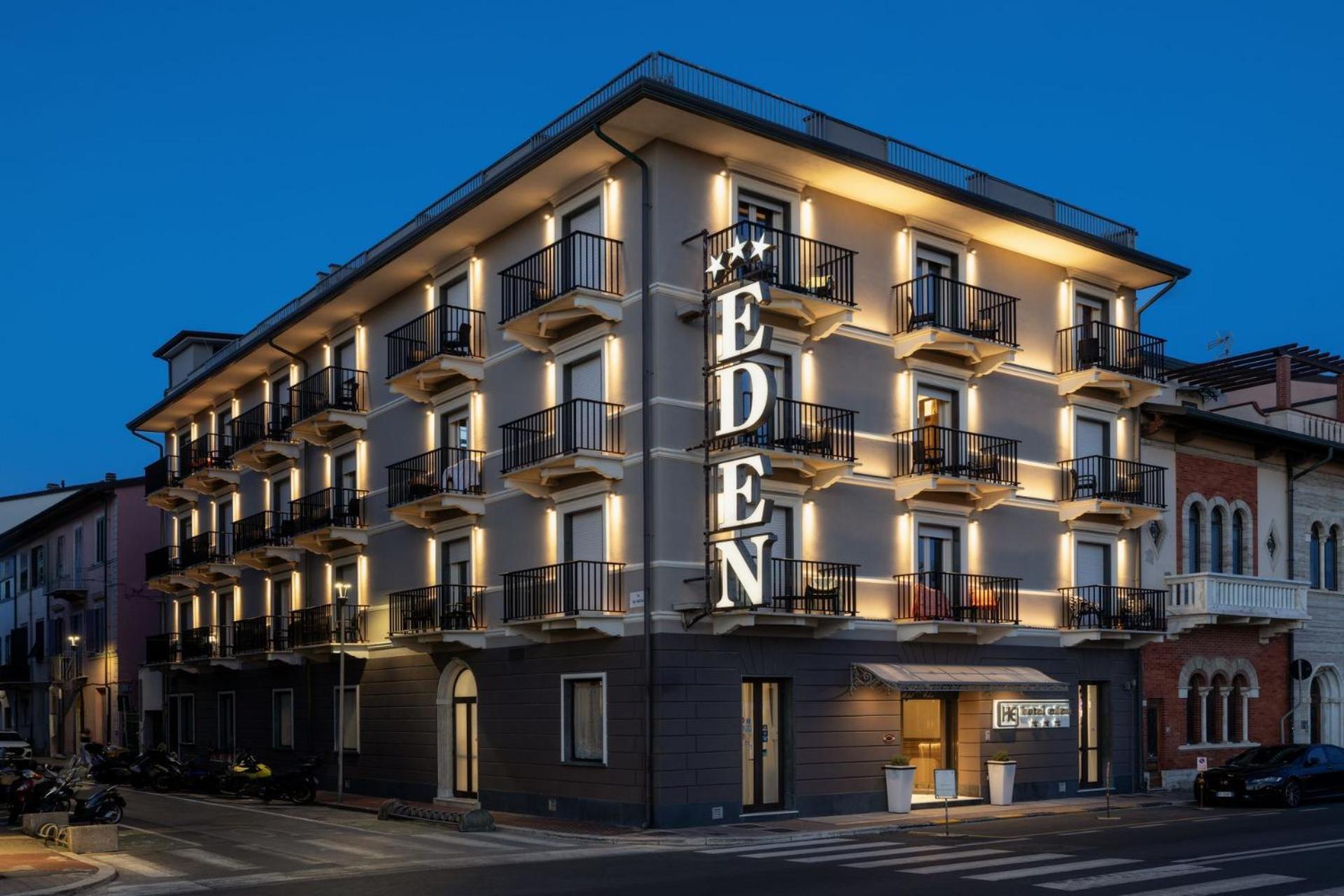 Hotel Eden Viareggio Kültér fotó